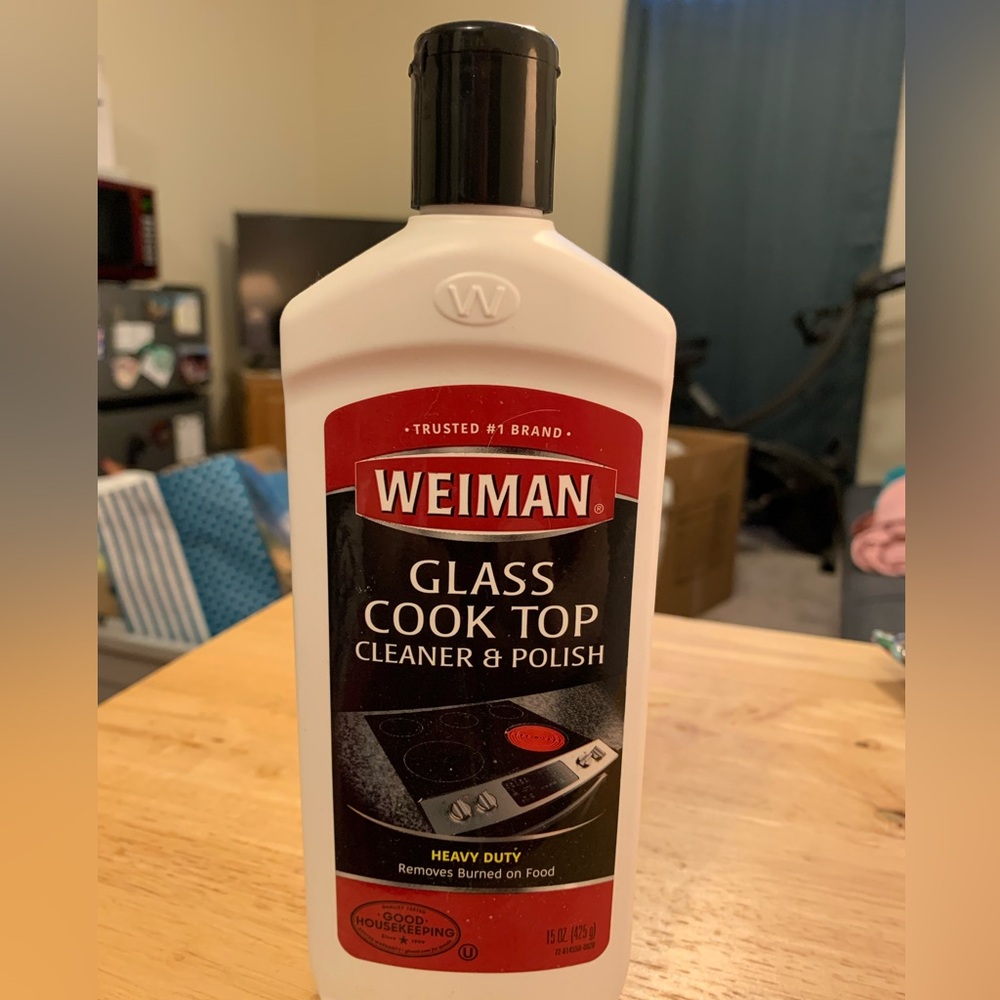 Weiman glass cook top cleaners & polish 15 ozs maybe used 1x